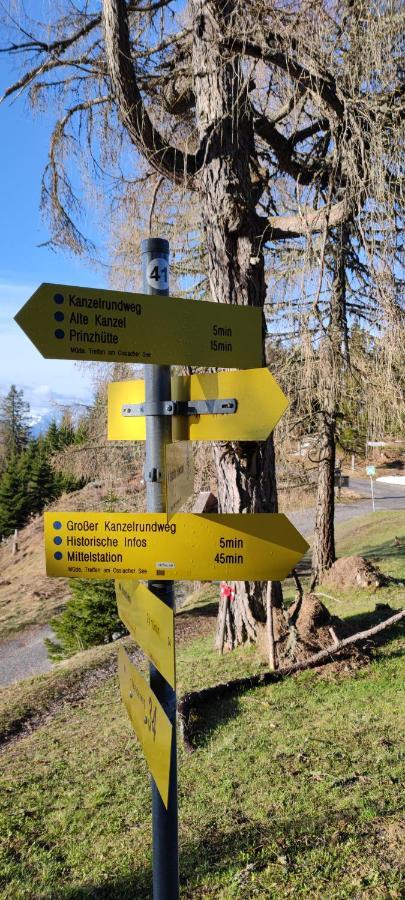 Familien-Garten-Suite Kanzelhoehe Gerlitzen - Gerlitzenurlaub At Kanzelhohe エクステリア 写真